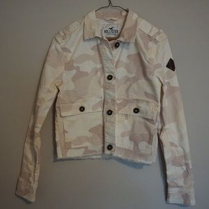 Hollister camo jacket